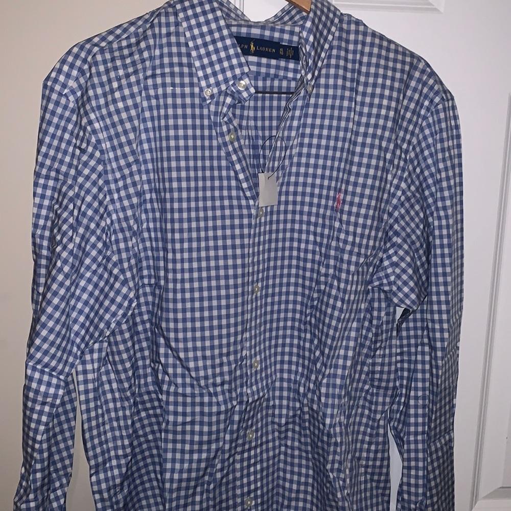 NWT men’s Ralph Lauren polo button down